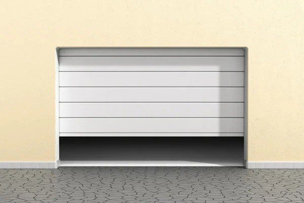 garage door open